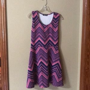 Pinc Chevron dress